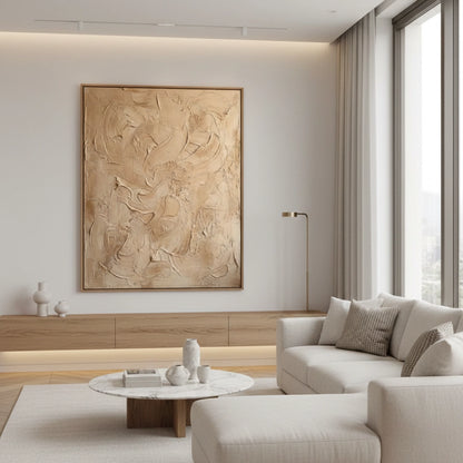 Modern Almond Vortex Painting #MAVO110