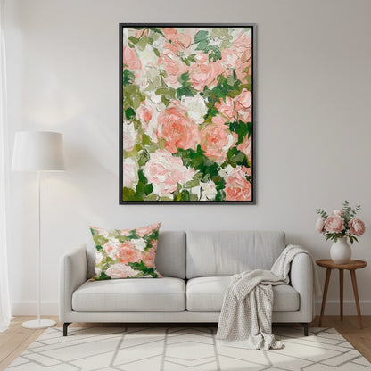 Modern Blush Floral Painting #MBFL110