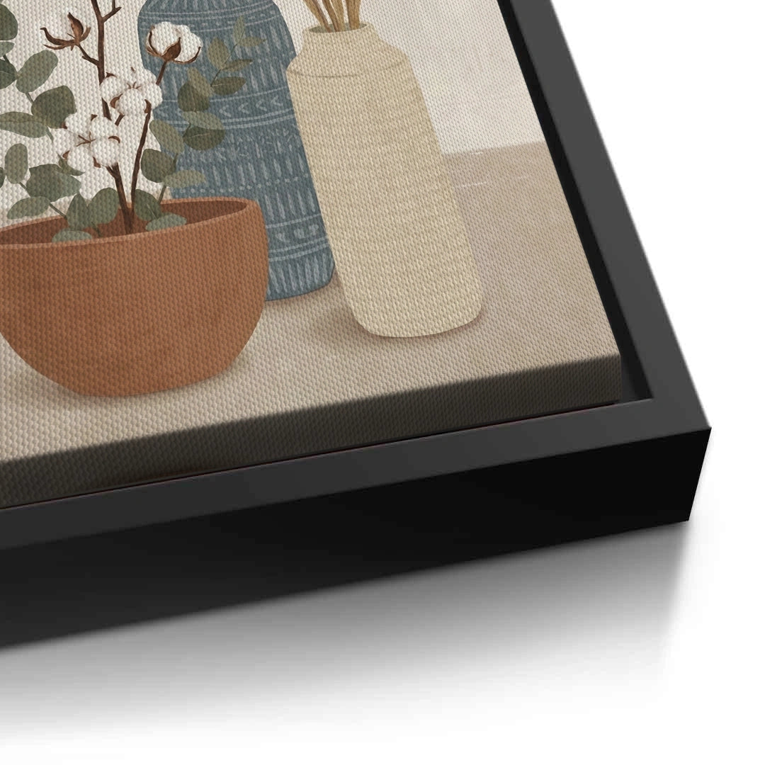 2Modern Bohemian Vases - Canvas