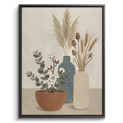 Modern Bohemian Vases - Canvas