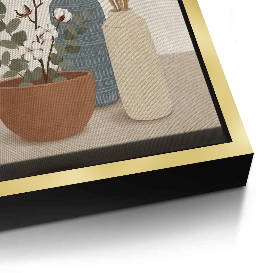 2Modern Bohemian Vases - Canvas