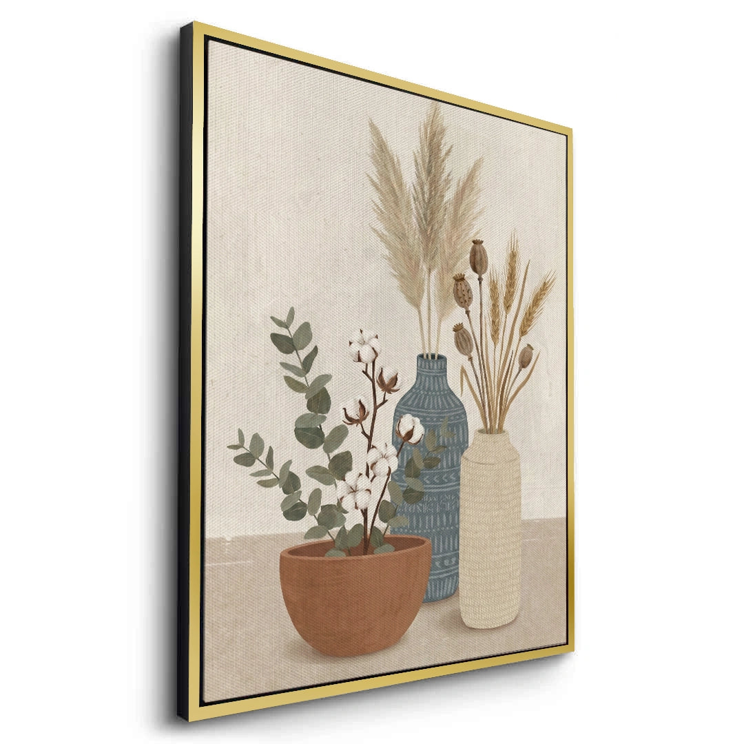 2Modern Bohemian Vases - Canvas