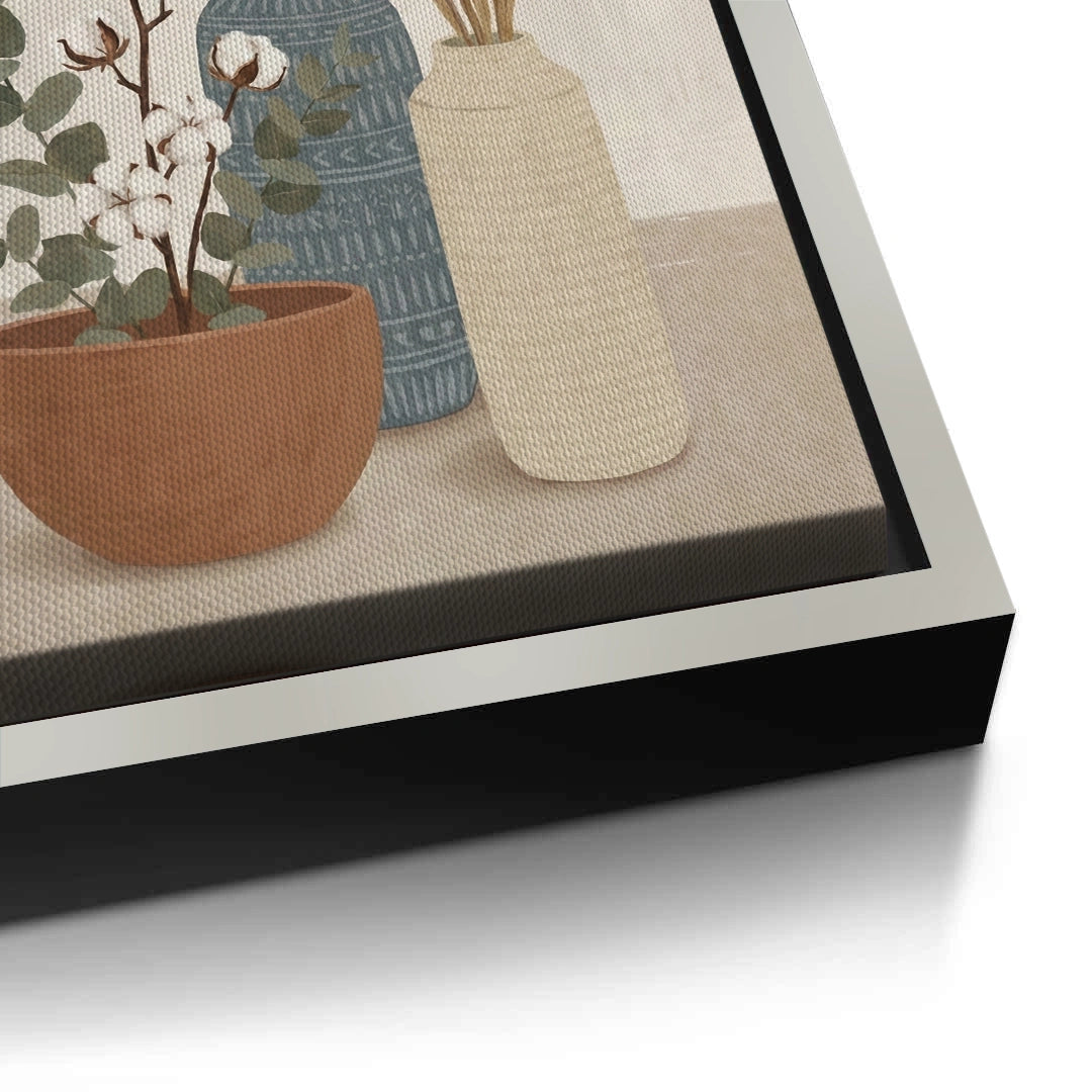 2Modern Bohemian Vases - Canvas