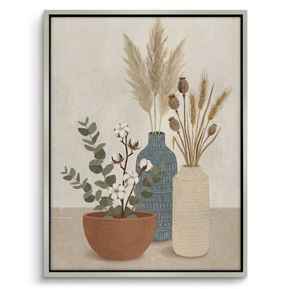 Modern Bohemian Vases - Canvas