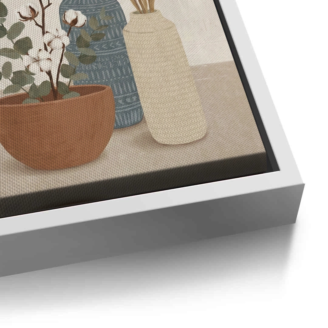 2Modern Bohemian Vases - Canvas