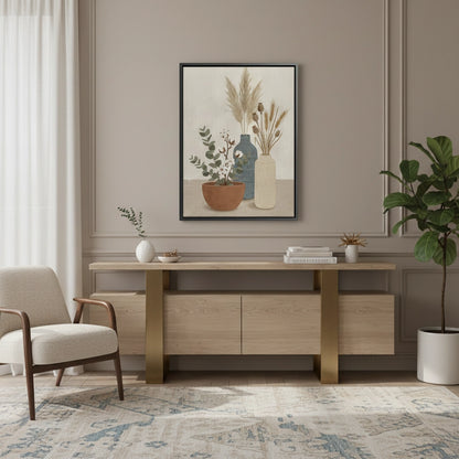 Modern Bohemian Vases - Canvas