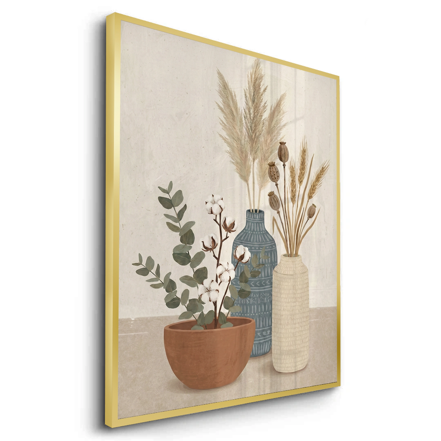 2Modern Bohemian Vases - Fine Art