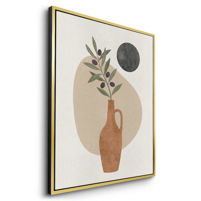 Modern Boho Olive Branch - Canvas