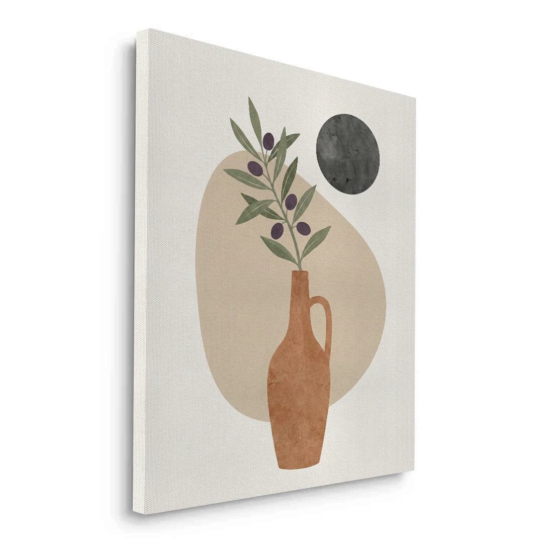 2Modern Boho Olive Branch - Canvas