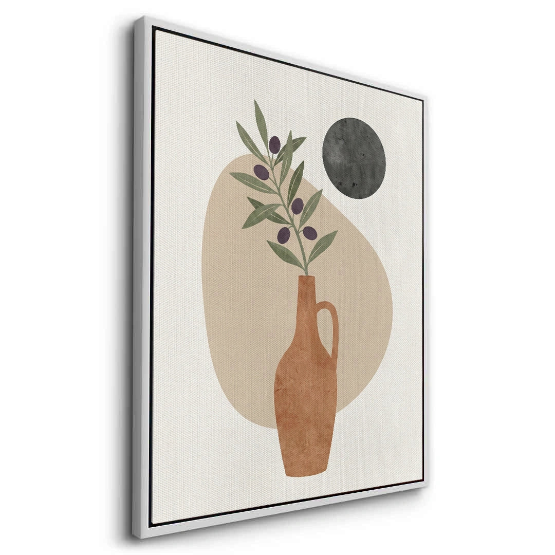 2Modern Boho Olive Branch - Canvas