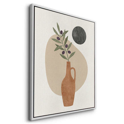 Modern Boho Olive Branch - Canvas