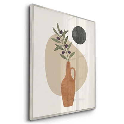 Modern Boho Olive Branch - Fine Art