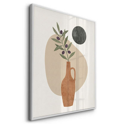 Modern Boho Olive Branch - Fine Art