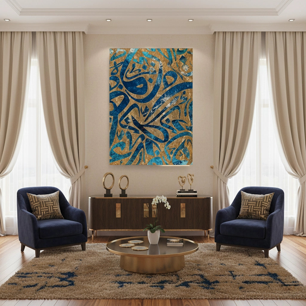 Modern Calligrahpy - Canvas