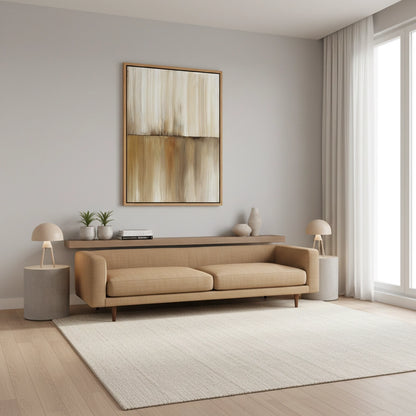 Modern Caramel Linear Painting #MCLI110