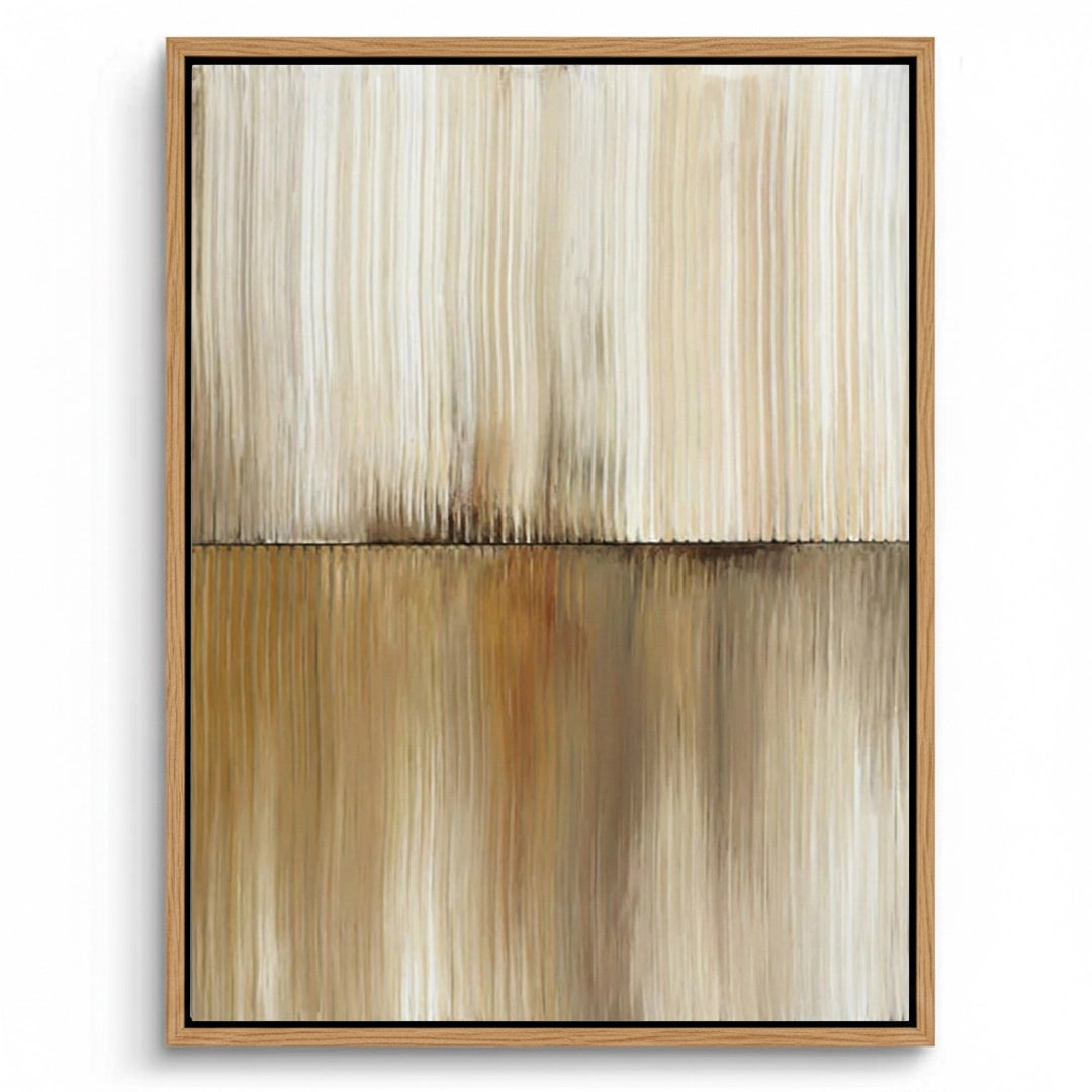 2Modern Caramel Linear Painting #MCLI110