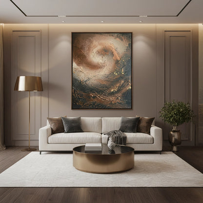 Modern Celestial Abstract Painting #MCAB220