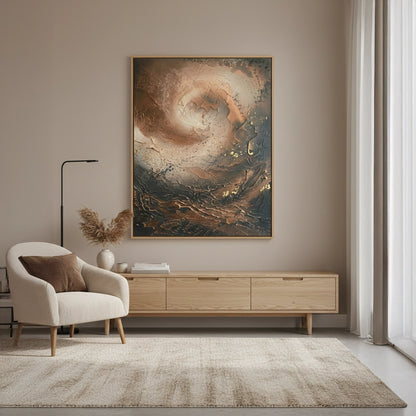 Modern Celestial Abstract Painting #MCAB220