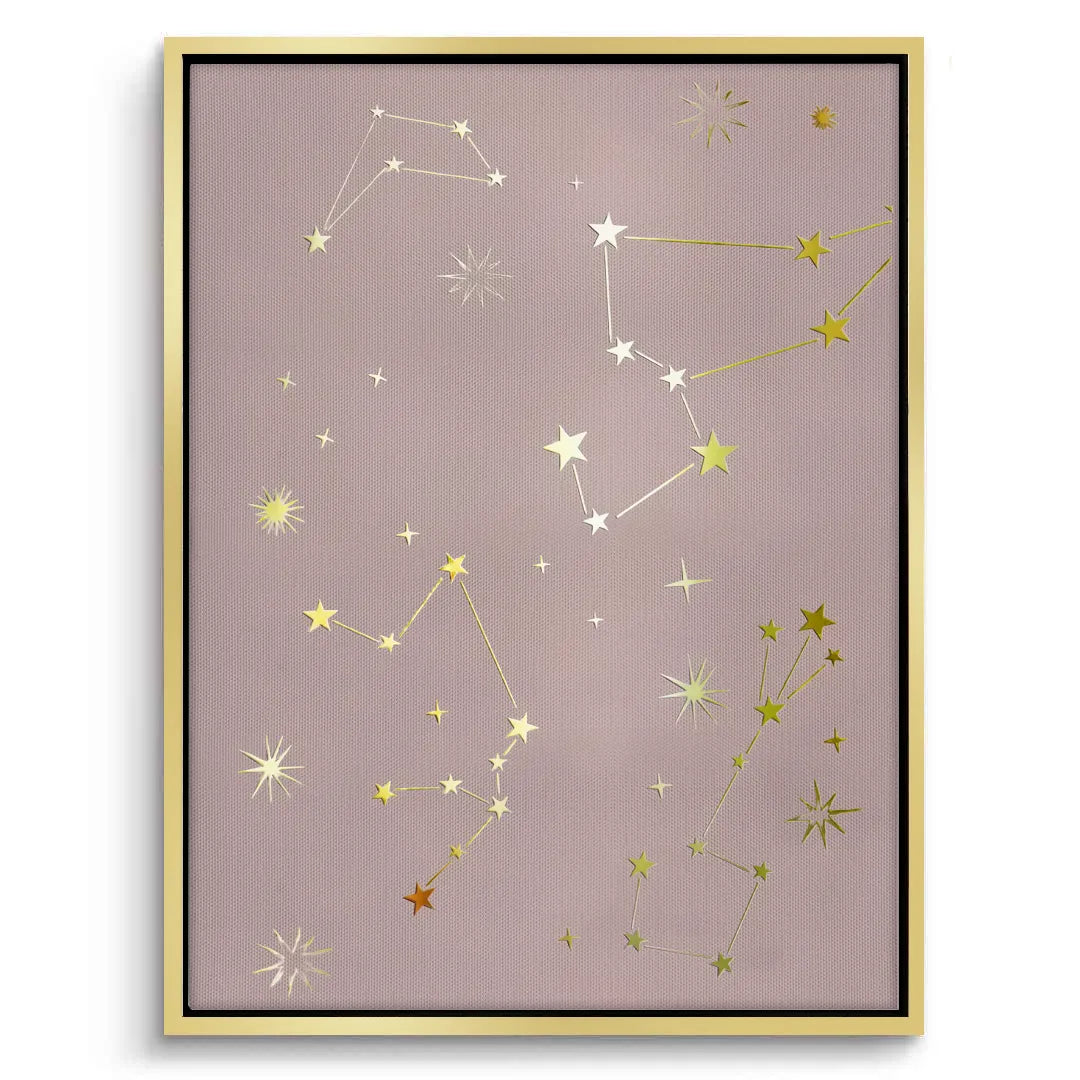 Modern Celestial - Canvas - Jasmineart.ae