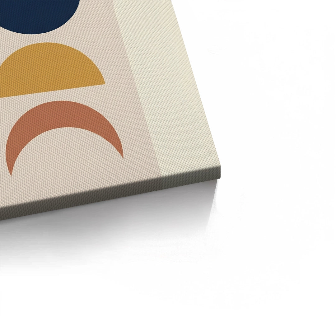 2Modern Celestial Phases - Canvas