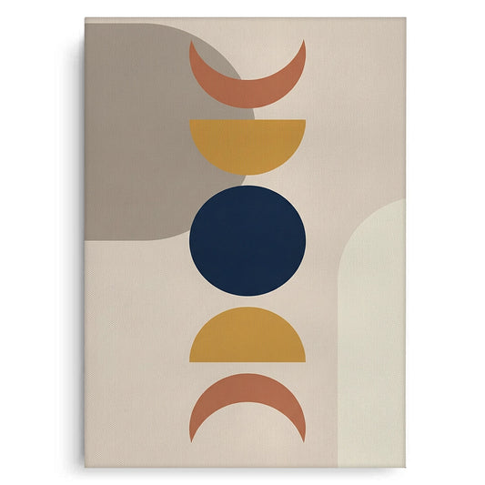 Modern Celestial Phases - Canvas