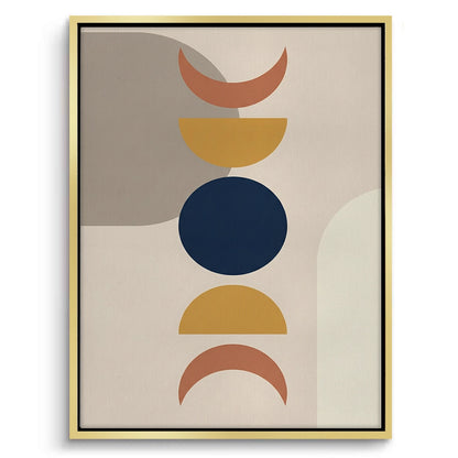 Modern Celestial Phases - Canvas