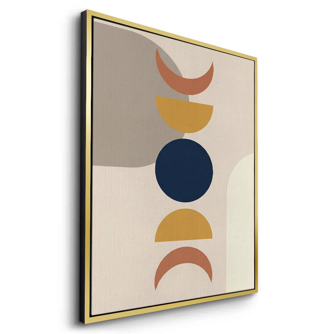 2Modern Celestial Phases - Canvas