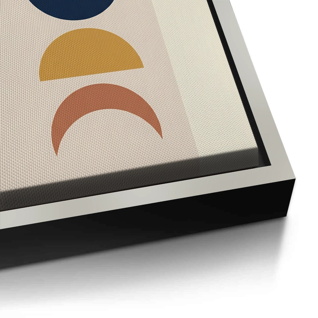 2Modern Celestial Phases - Canvas