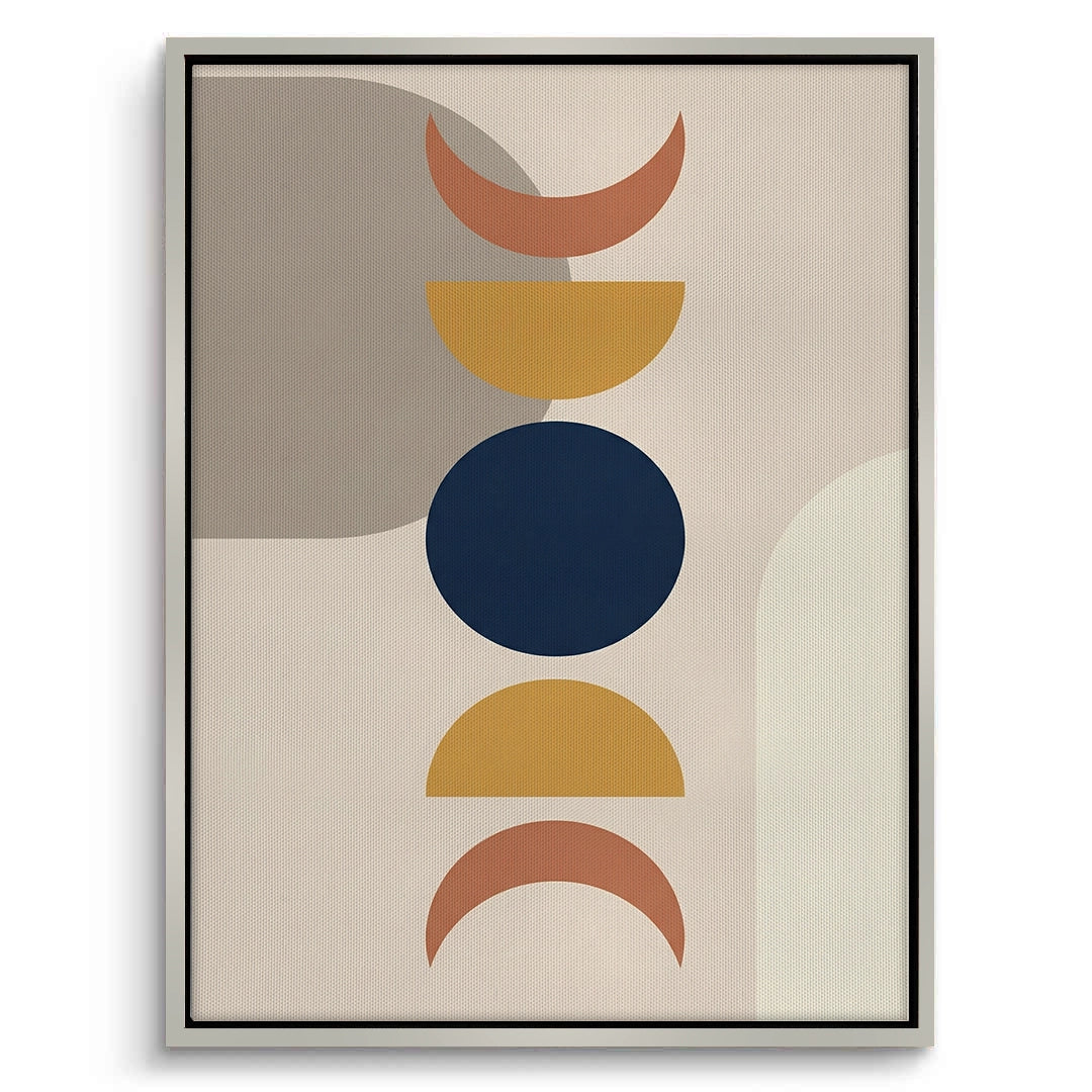2Modern Celestial Phases - Canvas