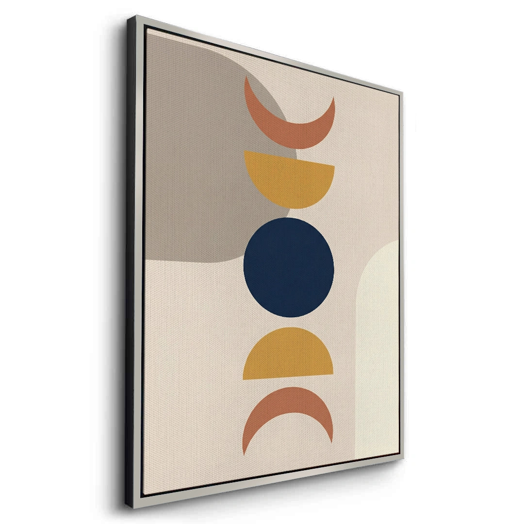 2Modern Celestial Phases - Canvas