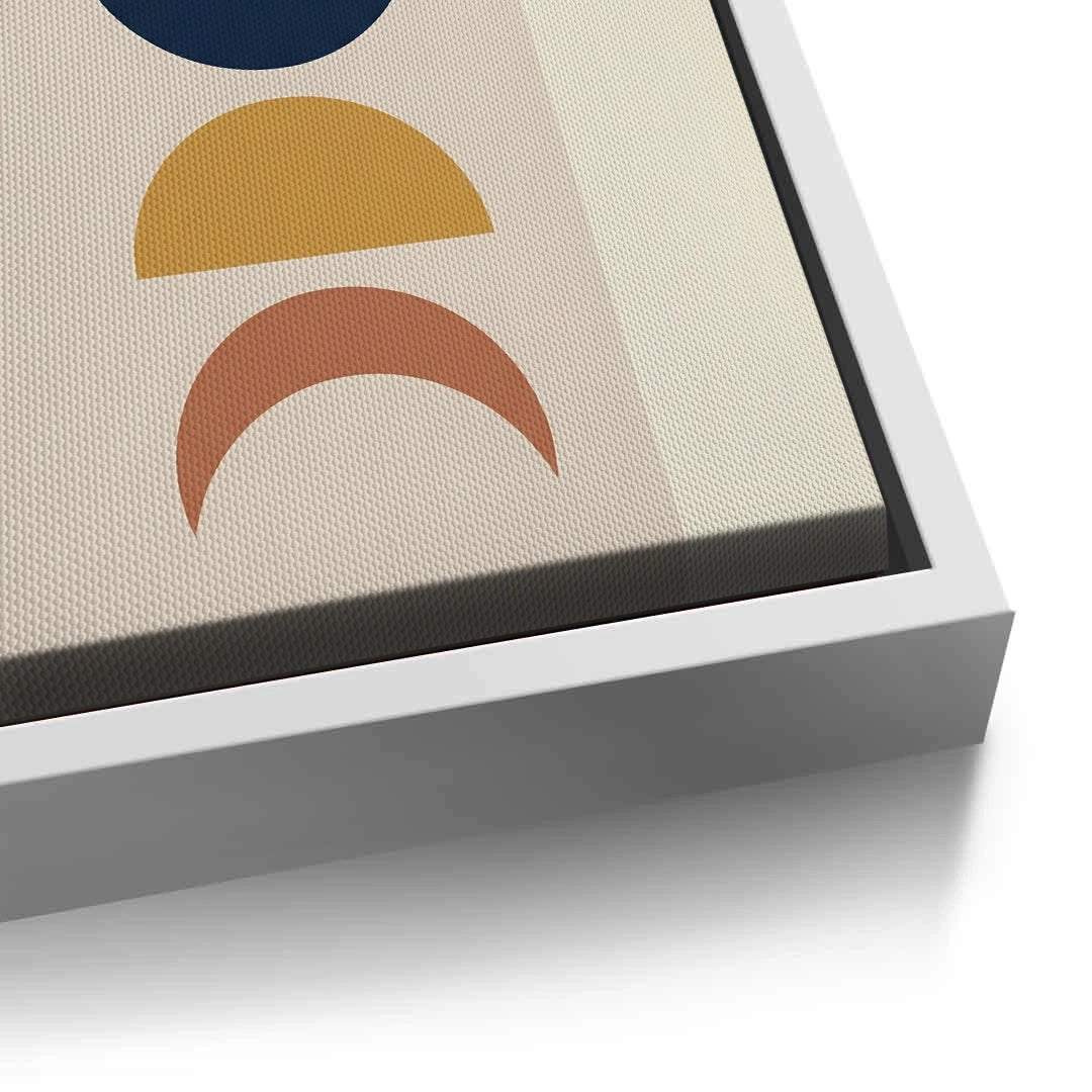 2Modern Celestial Phases - Canvas