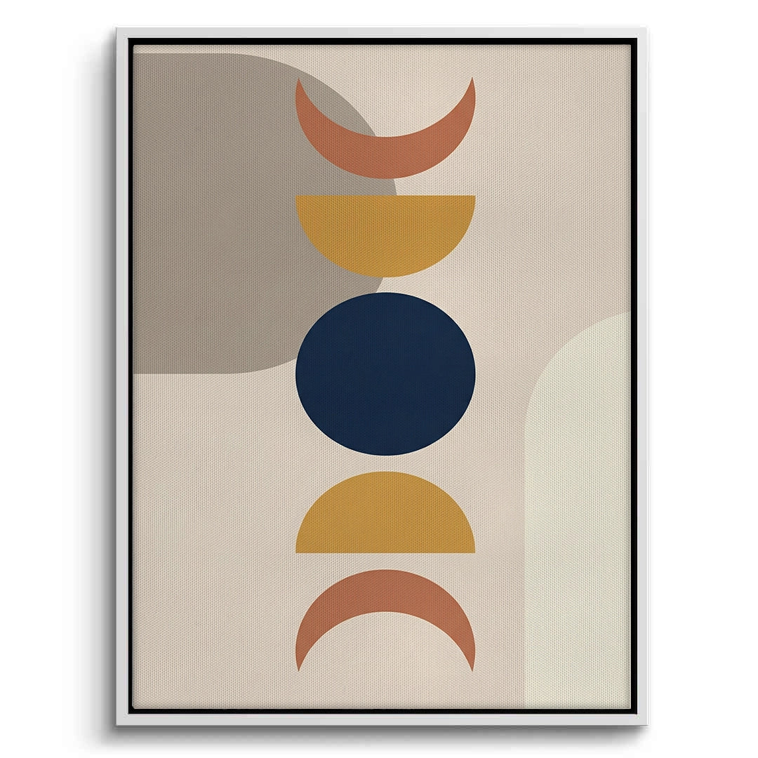 2Modern Celestial Phases - Canvas