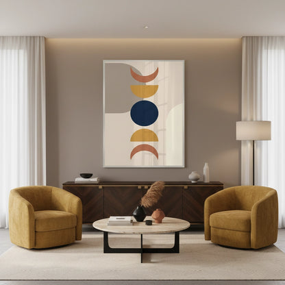 Modern Celestial Phases - Fine Art