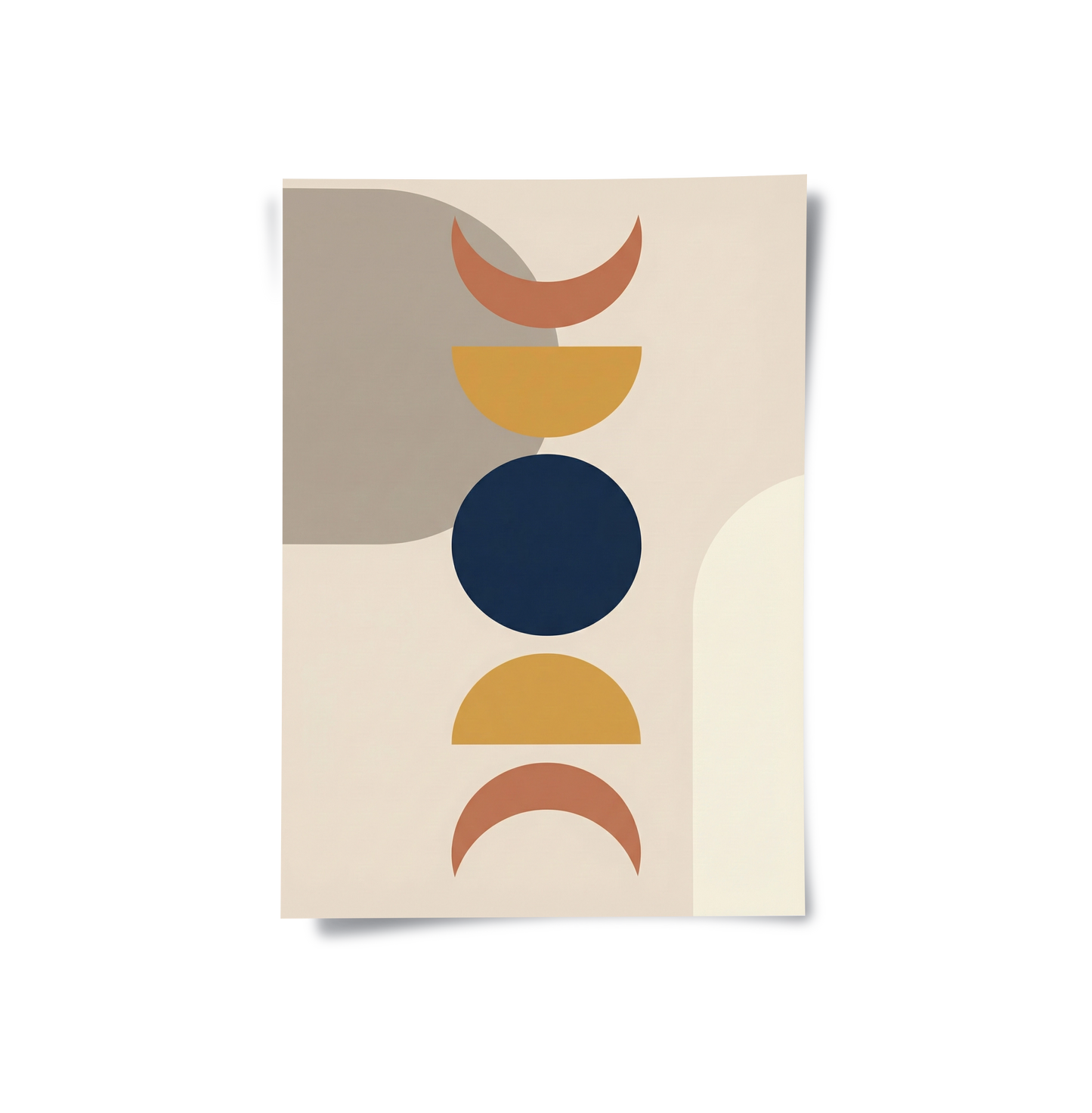 2Modern Celestial Phases - Poster