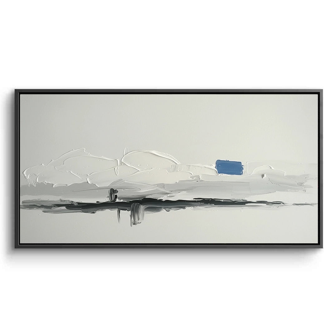 2Modern Cobalt Abstract Painting #MCAB330
