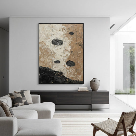 Modern Contrast Impasto Painting #MCIM440
