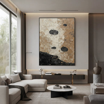 Modern Contrast Impasto Painting #MCIM440