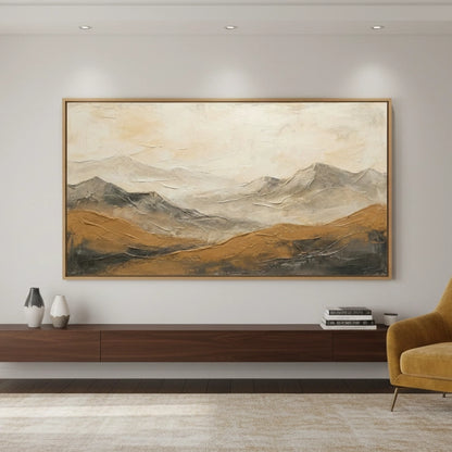 Modern Earthy Landscape Painting #MELA330