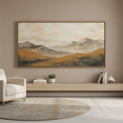 Modern Earthy Landscape Painting #MELA330