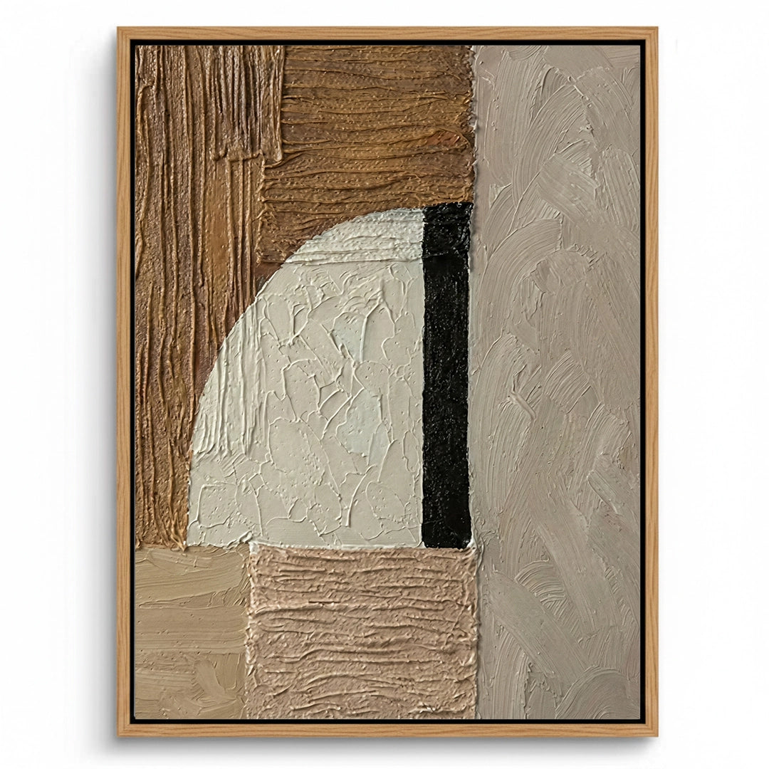 2Modern Earthy Triptych Painting Set of 3 #METP110