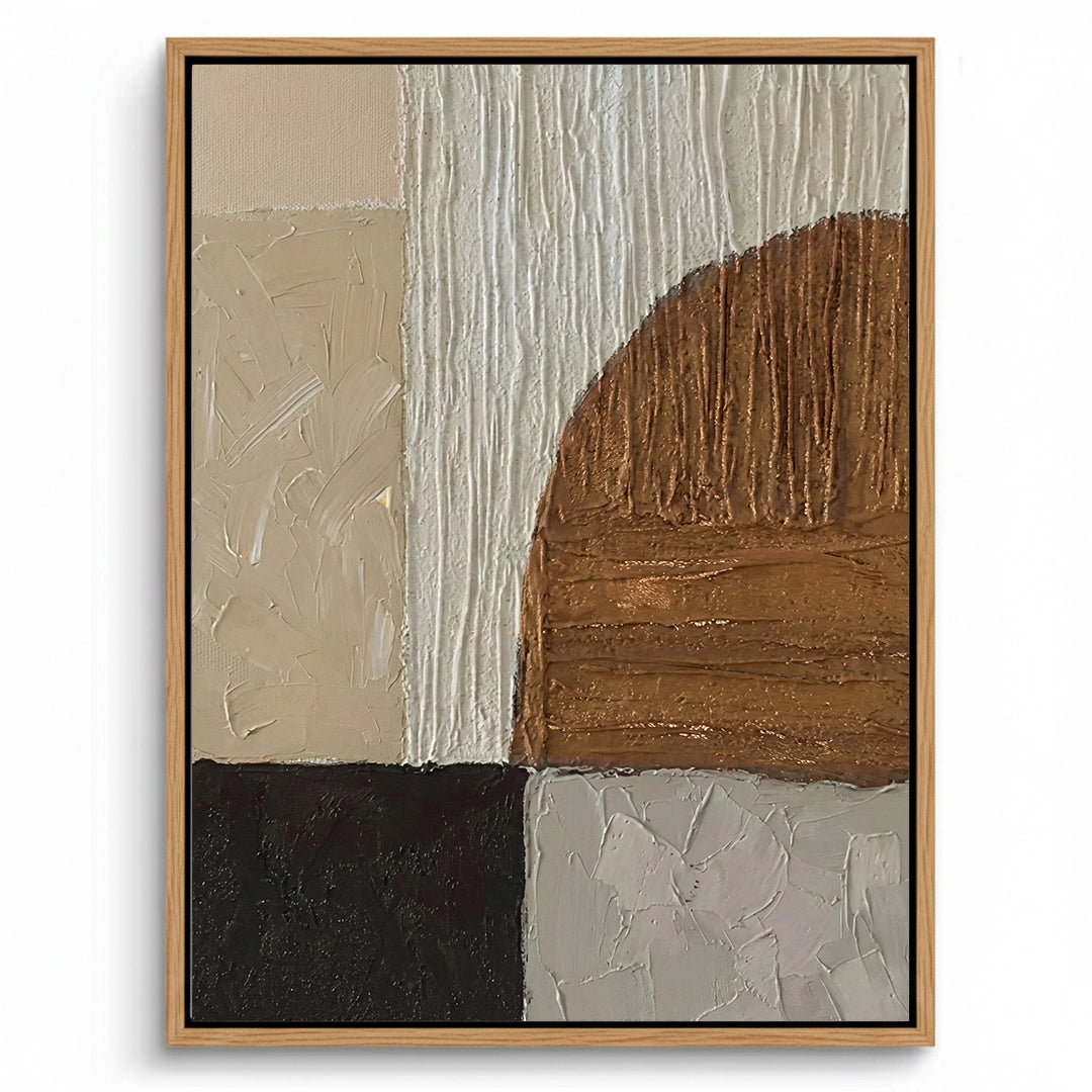 2Modern Earthy Triptych Painting Set of 3 #METP110