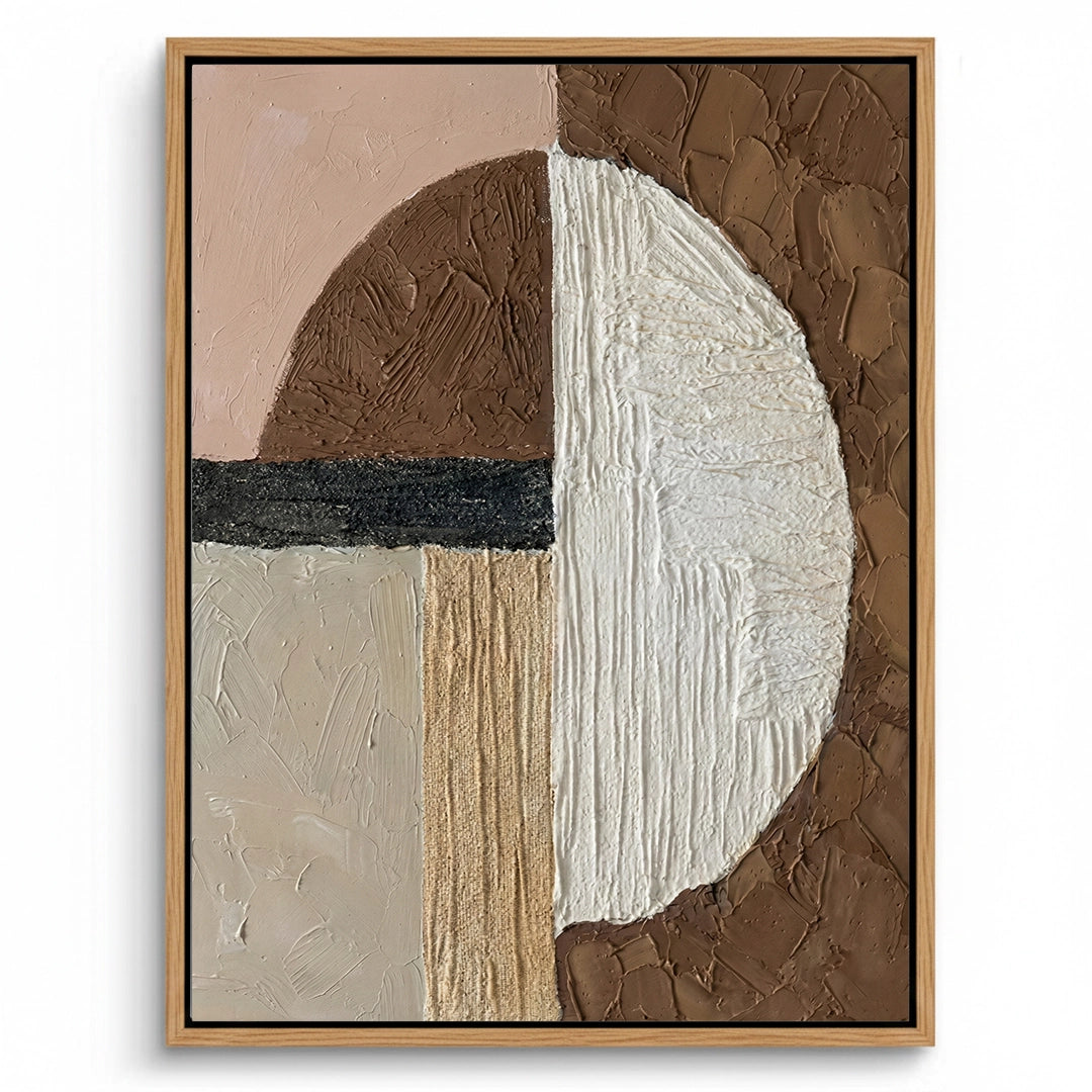 2Modern Earthy Triptych Painting Set of 3 #METP110