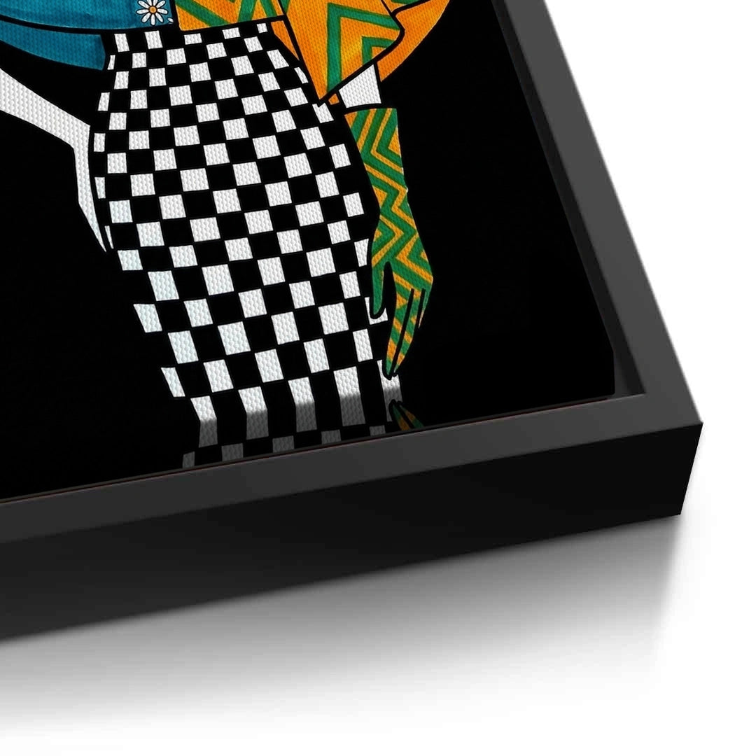 2Modern Fashion Illustration - Canvas