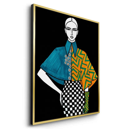Modern Fashion Illustration - Canvas