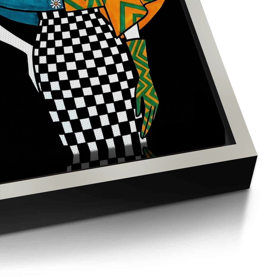 2Modern Fashion Illustration - Canvas
