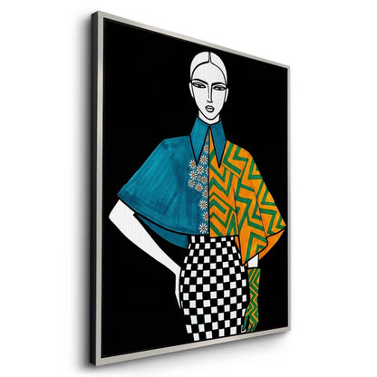 Modern Fashion Illustration - Canvas