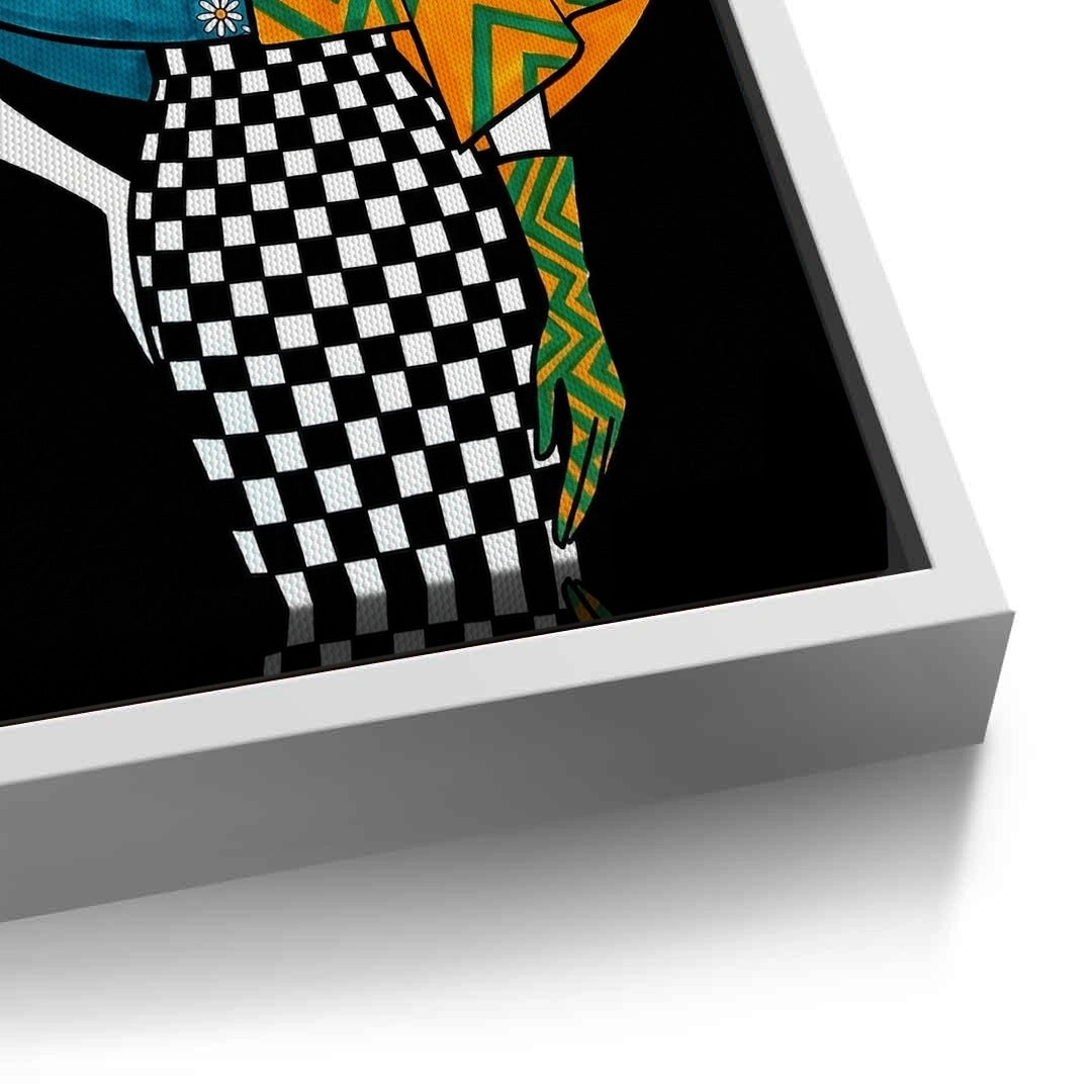 2Modern Fashion Illustration - Canvas