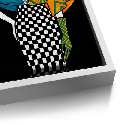 Modern Fashion Illustration - Canvas