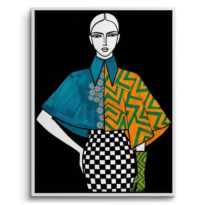 Modern Fashion Illustration - Canvas