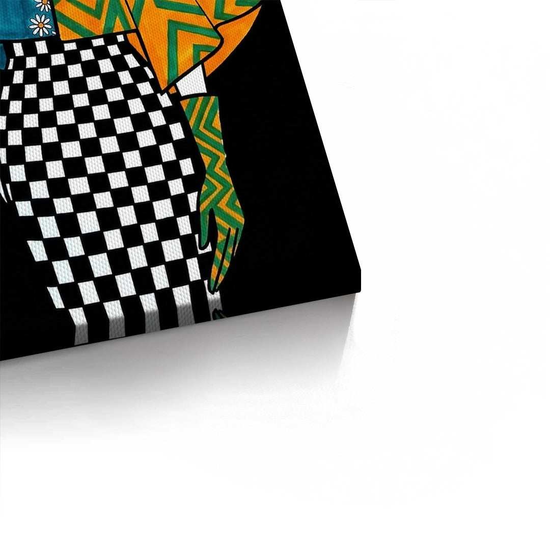 2Modern Fashion Illustration - Canvas